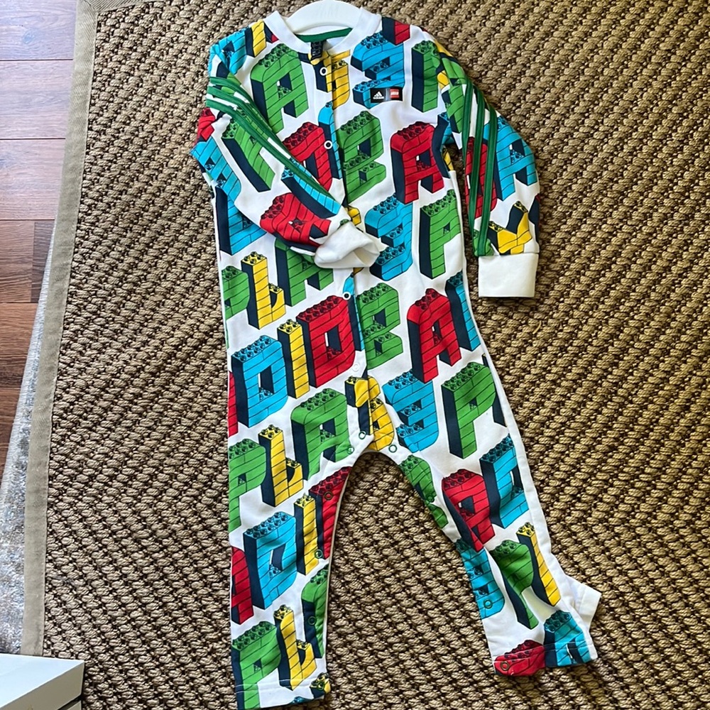 Adidas X Lego jumpsuit limited edition